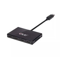 Multi Stream Transport Hub CLUB3D DisplayPort 1.2 Quad Monitor