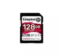 Zibatmiņa Kingston 128GB UHS-II Canvas React Plus SD