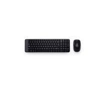 Logitech Wireless Combo MK220 tastatūra Pele iekļauta Mājas USB Portugāļu Melns