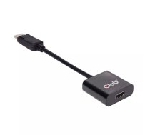 CLUB3D DisplayPort 1.2 to HDMI 2.0 UHD Active Adapter