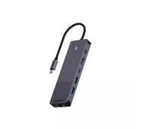 Rapoo UCM-2002 interfeisa karte/adapteris HDMI, RJ-45, USB 3.2 Gen 1 (3.1 Gen 1), USB Veids-C