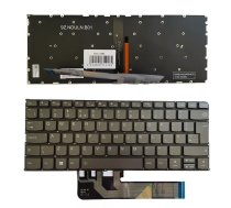 Tastatūra Lenovo Yoga 730-13IKB, 730-15IKB, Latvija, ar apgaismojumu