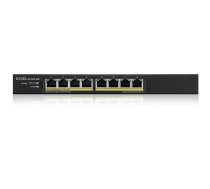 Zyxel GS1915-8EP Vadīts L2 Gigabit Ethernet (10/100/1000) Power over Ethernet (PoE) Melns