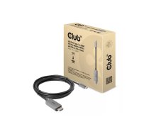 USB Gen2 Type-C uz HDMI 4K120Hz 8K60Hz kabelis CLUB3D CAC-1587