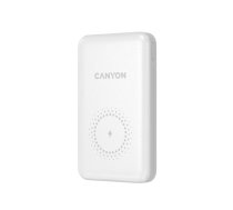 Canyon PB-1001 Litija polimērs (LiPo) 10000 mAh Bezvadu lādēšana Balts