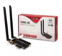 Inter-Tech DMG-36 Iekšējs WLAN / Bluetooth 5400 Mbit/s