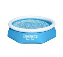 Bestway Fast Set 57448 virszemes baseins Baseins ar apmalēm/piepūšams Apaļš Zils, Balts