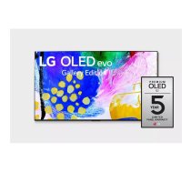 LG OLED evo Gallery Edition OLED65G23LA televizors 165,1 cm (65") 4K Ultra HD Viedtelevizors Wi-Fi Sudrabs