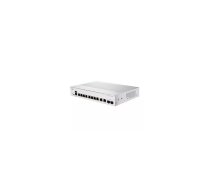 Cisco CBS250-8T-E-2G-EU tīkla slēdzis Pārvaldīts L2/L3 Gigabit Ethernet (10/100/1000) Sudrabs (atjaunots)