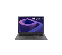LG Gram 17Z90Q Intel® Core™ i7 i7-1260P Portatīvais dators 43,2 cm (17") WQXGA 16 GB LPDDR5-SDRAM 512 GB SSD Wi-Fi 6E (802.11ax) Windows 11 Home Pelēks