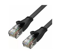 Tīkla kabelis Unitek C1808GBK RJ45 uz RJ45 Cat.6 0.5m melns