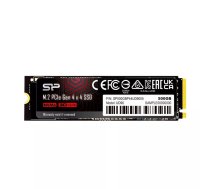 M.2 SSD Silicon Power UD90 500 GB PCIe 4.0 NVMe — 3D NAND, x4, NVMe 1.4, LDPC, End-to-End aizsardzība