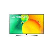 LG NanoCell 55NANO763QA televizors 139,7 cm (55") 4K Ultra HD Viedtelevizors Wi-Fi Melns