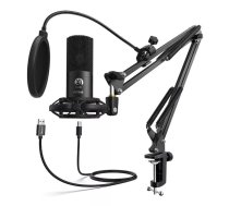 USB mikrofons STEELSERIES FIFINE T669 komplekts — galda kondensatora mikrofons ar USB