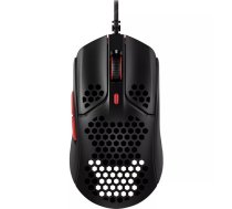 HyperX Pulsefire Haste — spēļu pele (melnā un sarkanā krāsā)