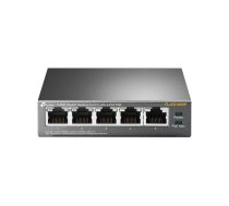 TP-Link TL-SG1005P Nepārvaldīts Gigabit Ethernet (10/100/1000) Power over Ethernet (PoE) Melns