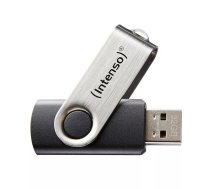 Intenso Basic Line USB zibatmiņa 8 GB USB Type-A 2.0 Melns, Sudrabs