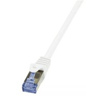LogiLink Cat6a S/FTP, 1.5m tīkla kabelis Balts 1,5 m S/FTP (S-STP)