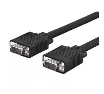 Microconnect MONGG5B VGA kabelis 5 m VGA (D-Sub) Melns