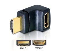 HDMI Savienotājs DeLOCK 65072 HDMI Spraudnis uz HDMI Ligzda 90° Augšā