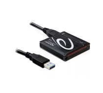 DeLOCK USB 3.0 Card Reader All in 1 karšu lasītājs USB 3.2 Gen 1 (3.1 Gen 1) Melns