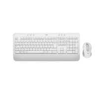 Logitech Signature MK650 Combo For Business tastatūra Pele iekļauta Bluetooth sistēma QWERTY Dāņu, Somu, Norvēģu, Zviedru Balts