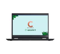 upcycle it ThinkPad Lenovo T480s (Refurbished) Grade C Intel® Core™ i5 i5-8250U Portatīvais dators 35,6 cm (14") Full HD 8 GB DDR4-SDRAM 256 GB SSD Wi-Fi 5 (802.11ac) Windows 10 Pro Melns