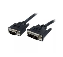 StarTech.com DVIVGAMM1M video kabeļu aksesuārs 1 m DVI-A VGA (D-Sub) Melns