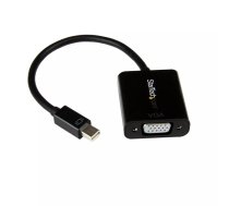 StarTech.com MDP2VGA2 video kabeļu aksesuārs 0,18 m Mini DisplayPort VGA (D-Sub) Melns