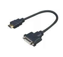 Vivolink PROHDMIADAPDVI video kabeļu aksesuārs 0,2 m HDMI DVI-D Melns