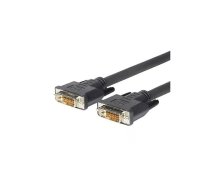 Vivolink PRODVIHD1.5 DVI kabelis 1,5 m DVI-D Melns