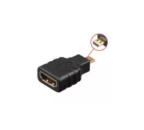 Microconnect HDM19F19MM kabeļu spraudņu pāreja Micro HDMI HDMI Melns