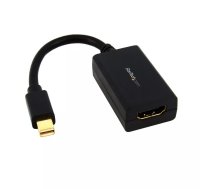 StarTech.com MDP2HDMI video kabeļu aksesuārs 0,13 m Mini DisplayPort HDMI Type A (Standard) Melns