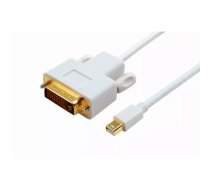 Microconnect MDPDVI1 video kabeļu aksesuārs 1 m Mini DisplayPort DVI-D Balts