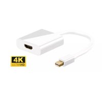 Microconnect Mini Displayport-HDMI 0,15 m Balts