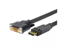 Vivolink PRODPDVI1 video kabeļu aksesuārs 1 m DisplayPort DVI-D Melns