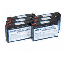 Akumulatoru bloks AVACOM AVA-RBP06-06085-KIT priekš Eaton HP VERTIV UPS nomaiņas modulis