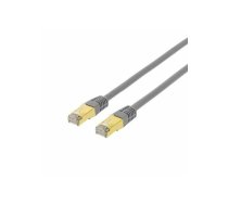 Savienotājvads Patchcord RJ45 CAT7 |  S / FTP | garums 0.5m | 600MHz | LSZH | DELTA-certified