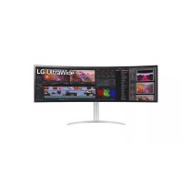 LG 49WQ95X-W monitori 124,5 cm (49") 5120 x 1440 pikseļi UltraWide Dual Quad HD Balts