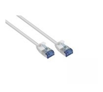 Alcasa 8060-HS005W tīkla kabelis Balts 0,5 m Cat6a U/FTP (STP)