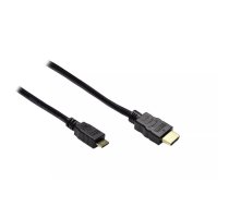 Kabelmeister 4532-010 HDMI kabelis 1 m HDMI Type A (Standard) HDMI Type C (Mini) Melns