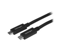 StarTech.com USB315CC1M USB kabelis USB 3.2 Gen 1 (3.1 Gen 1) 1 m USB C Melns