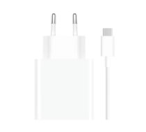 XIAOMI Mi Travel Charger Combo komplekts ar USB-A uz Type-C uzlādes kabeli 1 m, 33 W, balts EU