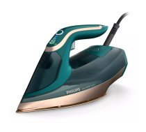 Tvaika gludeklis Philips DST8030/70 — 3000 W, SteamGlide Elite soleplate, 0.35 L tvertne, 1.78 kg, vertikālais tvaiks, zaļš