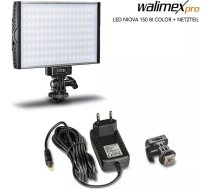 Walimex pro LED Niova 150 Bi Color 15W LED gaismeklis plus barošanas bloks (22764)