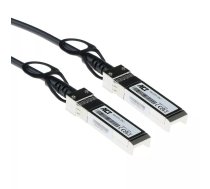 ACT TR0101 InfiniBand un optiskās šķiedras kabelis 1 m SFP+ Melns