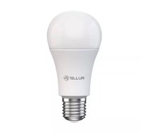Viedā WiFi spuldze Tellur TLL331331 9W balta silta ar dimmeri — regulējama silti balta gaisma, Wi‑Fi vadība