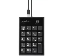 PERIPAD-202C ciparu tastatūra USB-C ar 2x USB 2.0 centrmezglu USB-A - rakstāmspalva - 19 taustiņi (PERIPAD-202C)