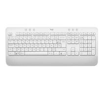 Logitech Signature K650 tastatūra Bluetooth sistēma AZERTY Franču Balts