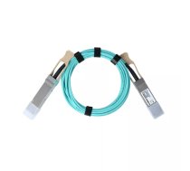 BlueOptics AOC-QSFP-100G-7M-BO InfiniBand un optiskās šķiedras kabelis QSFP28 Zils